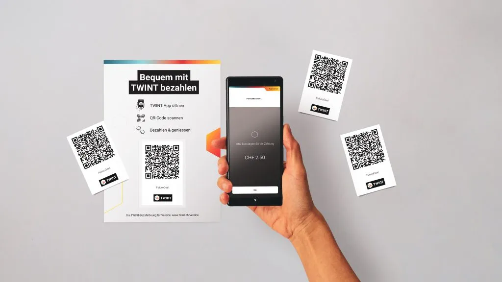 TWINT in Webling integriert für QR-Code Rechnungen und mehr.