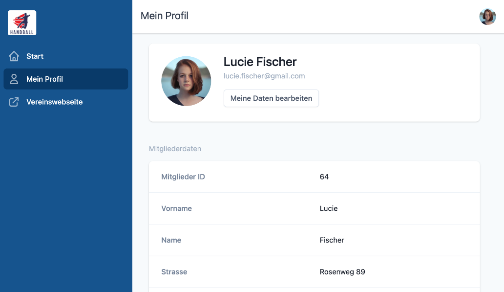 Mitgliederportal